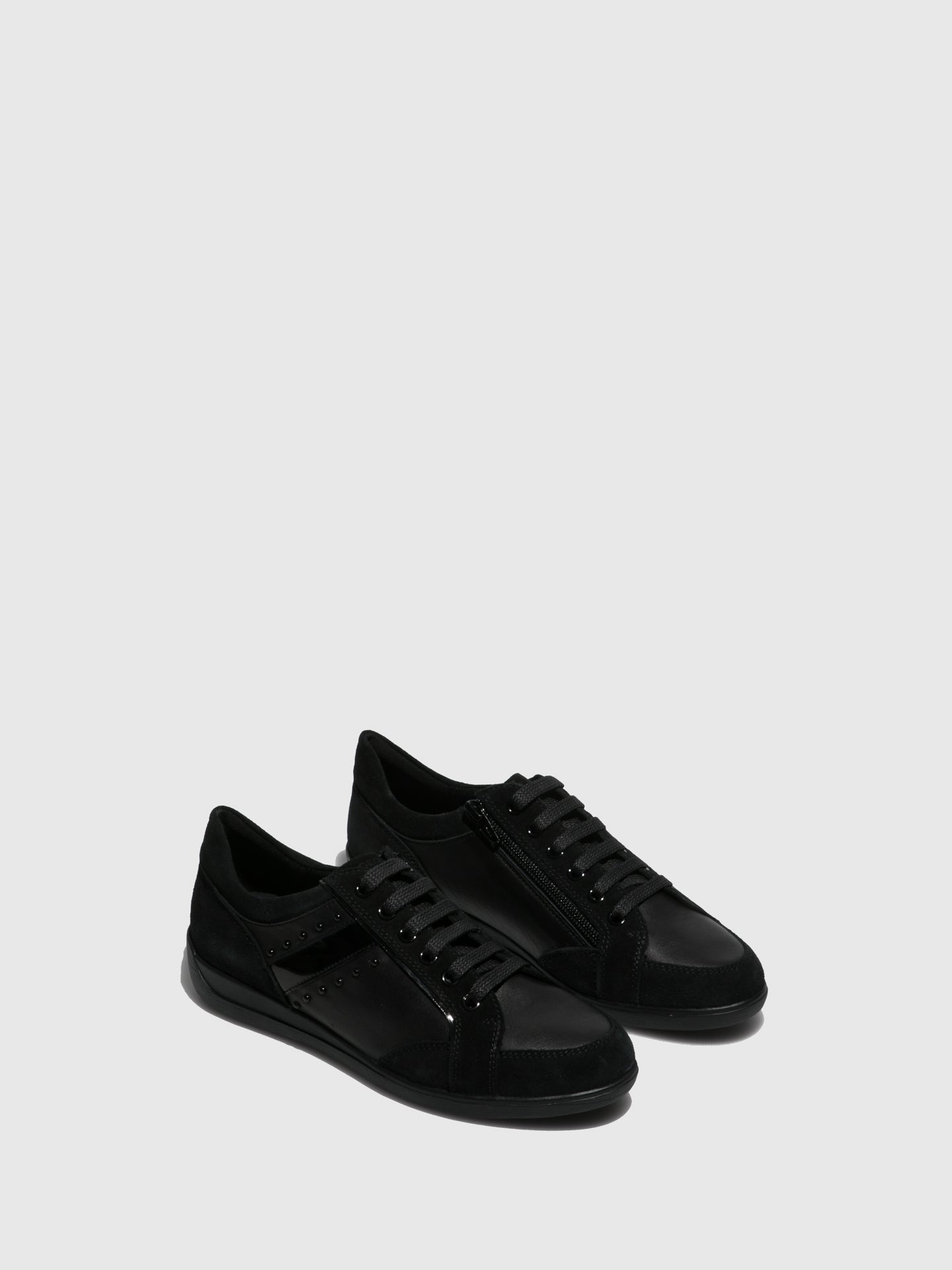 Geox Sapatos com Atacadores em Preto